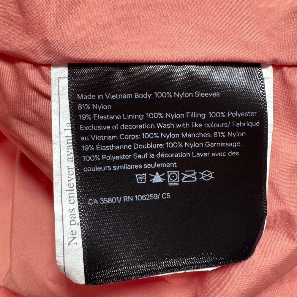 Lululemon Cloudscape Wrap Jacket PrimaLoft Insulated Belted Terracotta Pink S - Picture 7 of 12